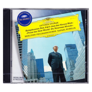 德沃夏克 第8/9交响曲 原版进口CD 库贝利克 4474122 古典音乐