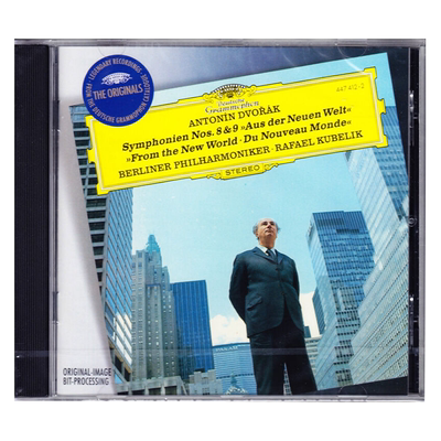 德沃夏克 第8/9交响曲 原版进口CD 库贝利克 4474122 古典音乐