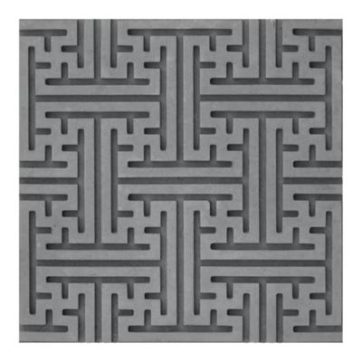 唐苑古建砖影壁万字纹中式浮雕