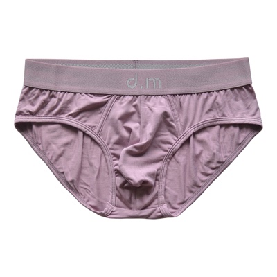 D.M男内裤低腰性感高弹柔滑三角裤 纯色商务四季透气潮竹纤维系列