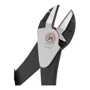 福冈斜口钳可剪钢丝光纤多功能工业级超硬斜面平整6寸 7寸斜嘴钳