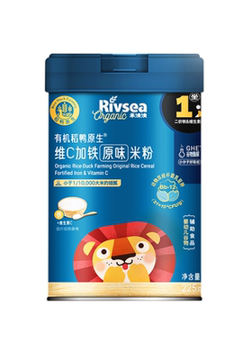 有机稻鸭原生高铁米粉