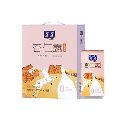 露露低糖杏仁露低糖早餐奶