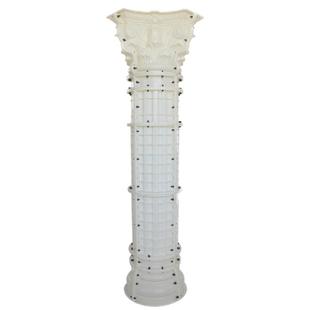 罗马柱模具羅馬柱圆柱模板别墅水泥圆形小柱子模型欧式装饰梁托