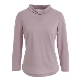 乔万尼商场春装新装专柜同款舒适通勤简约风设计感显瘦小高领上衣