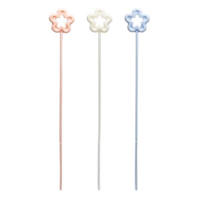 花朵吸管长柄刷子清洁刷缝隙水杯