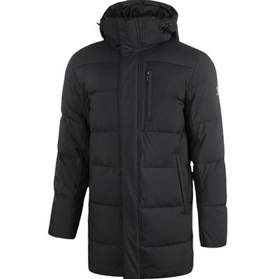 官方KELME卡尔美羽绒服男中长款加厚鸭绒足球训练服防寒运动服