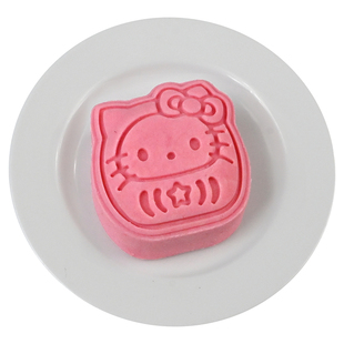 新年糕点模具Kt美蒂兔达摩凤梨酥下午茶开运酥按压式家用烘焙工具