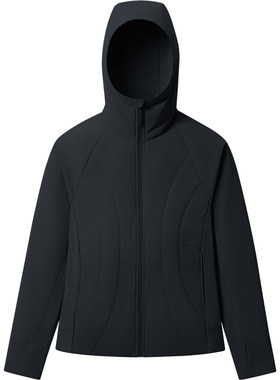 蕉下气绒服外套女款加绒棉服保暖