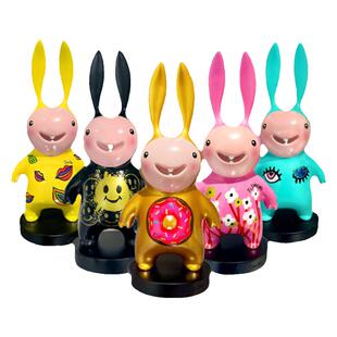 K11 Koorabbee酷迷兔艺术家兔子玩偶艺术可爱办公室摆件潮玩桌面