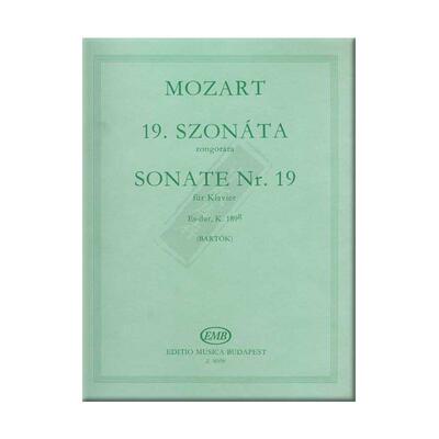 莫扎特降E大调9钢琴奏鸣曲巴托克