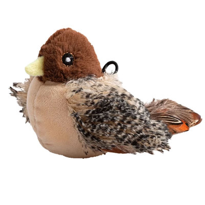 猫玩具自嗨解闷神器仿真会叫小鸟