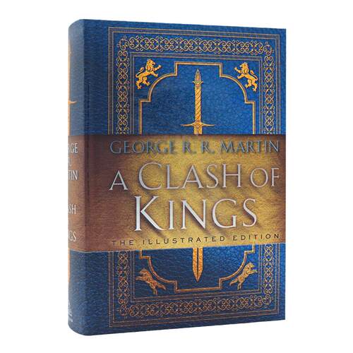 冰与火之歌2 列王的纷争 精装插图版 英文原版小说 A Clash of Kings The Illustrated Edition 权力的游戏 英文版 进口英语书籍