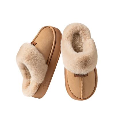 朴西棉拖鞋女秋冬季居家保暖外穿