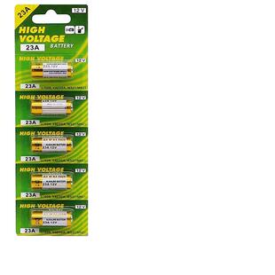 23a12V电池门铃防盗器电动风扇433车库电动卷帘门遥控器23A小电池