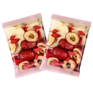 苹果山楂茶红枣陈皮刮去减水果茶油脂肥脂花茶女生泡水喝的养生茶