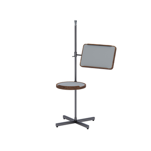 萨尼莱意式马鞍皮小尺寸茶几沙发边几小户型边桌可移动实木小桌子