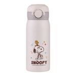 史努比保温杯男女孩便携儿童水壶316不锈钢小学生上学专用水杯子