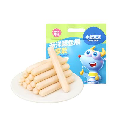 小鹿蓝蓝宝宝鳕鱼肠Q弹开袋即食