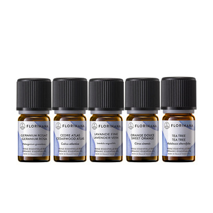 【新手套装】Florihana单方精油旅行居家入门按摩香薰面部套组