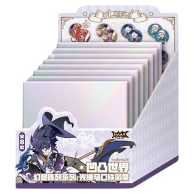 凹凸幻想陈列58mm银葱底角色徽章