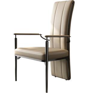 诚骏轻奢高级喝茶椅子大户型客厅意式设计师款高端现代茶台主人椅