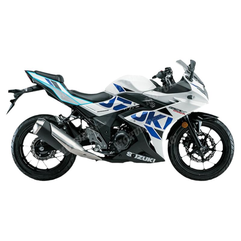 适用豪爵铃木GSX250隐形车衣贴膜