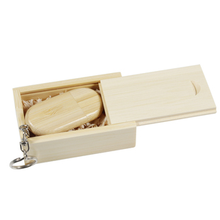 木质u盘推拉盒椭圆带链子U盘定制个性刻字优盘毕业纪念品礼品校徽