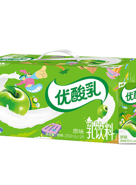 【7月】优酸乳原味24盒混合口味