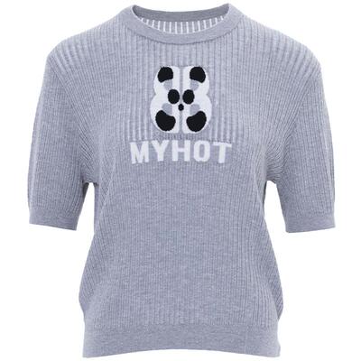 曼德诗绵羊毛混纺针织衫