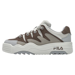 斑斓鞋|FILA斐乐官方女鞋ROSETTA复古板鞋厚底面包鞋运动休闲鞋女