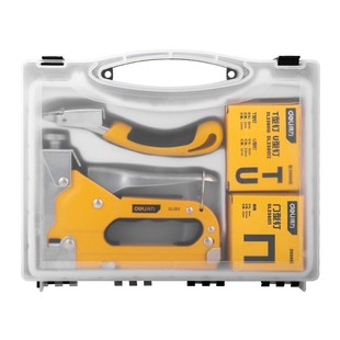 得力钉枪手动打钉枪射钉枪油画打钉码钉枪气钉枪抢订枪U型t马丁枪