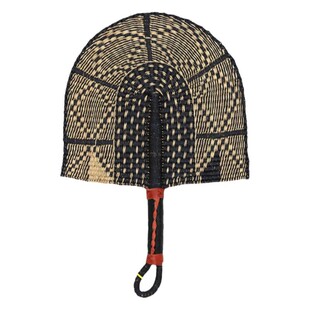 Roomology非洲进口加纳手工编织草编扇挂墙装饰