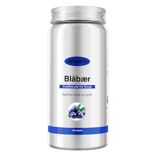 6瓶装挪威Noraktiv北欧蓝莓花青素胶囊越橘叶黄素青年眼睛护眼片