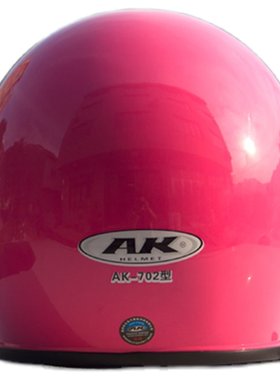 艾凯AK702头盔镜片风镜面罩挡风玻璃夏半盔高清透明耐磨通用配件