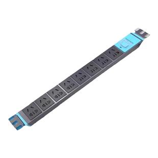 公牛PDU机柜插座34567810位铝合金插排大功率防雷无线拖线板E1080