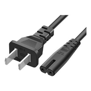 8字电源线适用ps5打印机八字TcI海信电视投影仪台灯音箱2孔延长线