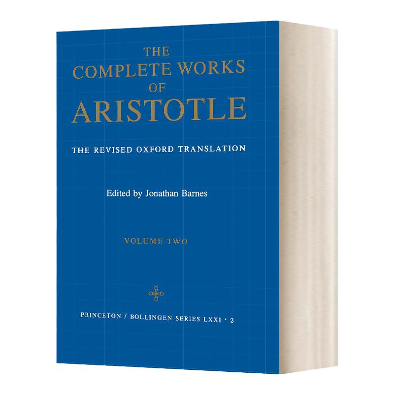 Complete Works of Aristotle, Volume 2 亚里士多德全集，第2卷 精装