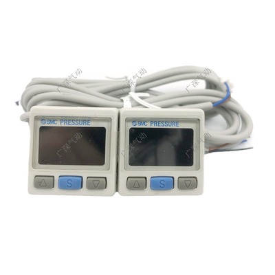 进口SMC数显压力开关ISE30A/ZSE30AF-01-N-L/P/C/ML真空负压表