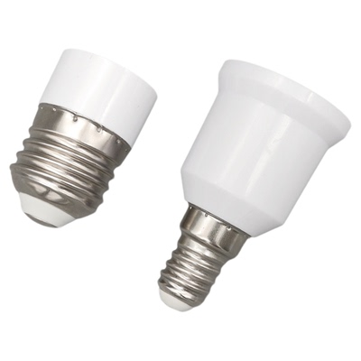 大小螺口灯泡灯头转换器E14/E27