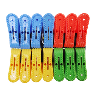 家用塑料衣夹子多功能防风晒衣夹小号夹子内衣夹袜子夹强力晾晒夹