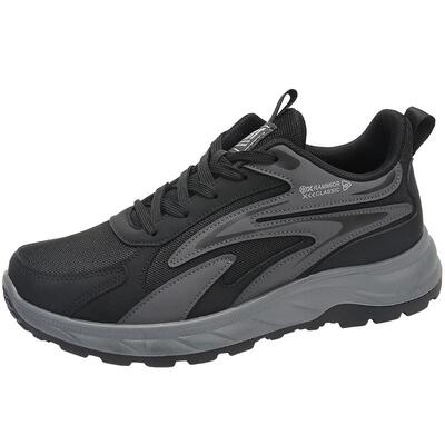 男鞋休闲轻便网面健步鞋