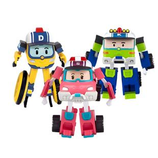 变形警车珀利poli警长马克山地救援车经典升级儿童变形玩具滑行车