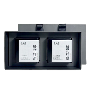 苏茗道桂花红茶苏州碧螺红茶古法窨制工夫红茶自己喝送礼盒装定制
