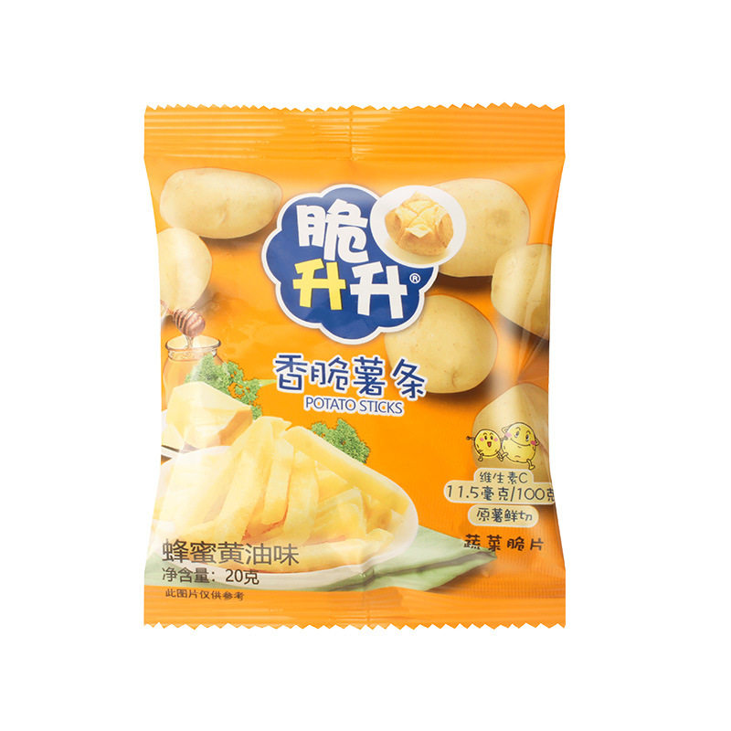 脆升升薯条全系列超级好吃零食