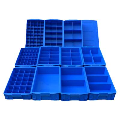 塑料零件盒分格箱五金工具收纳盒