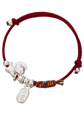 S990足银小马报福本命年手绳