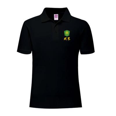 北京国安队服新标足球迷服POLO衫