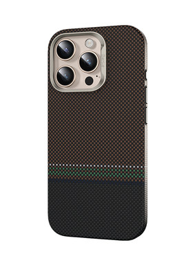 【雅金系列】Benks适用iPhone17Promax凯芙拉磁吸手机壳新款苹果16pro超薄防摔15凯夫拉保护套碳纤维高级外壳