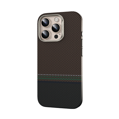 【雅金系列】Benks适用iPhone16Promax凯芙拉磁吸手机壳新款苹果15pro超薄防摔凯夫拉保护套碳纤维高级外壳pm